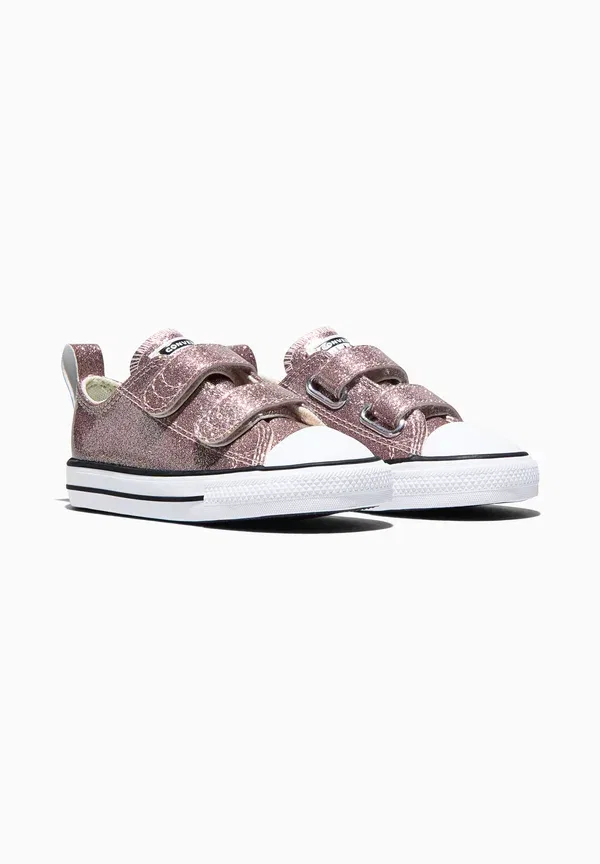 Кроссовки Converse Chuck Taylor All Star Easy On Glitter Baby Shoes, абрикосовый, красный, белый, черный — фото 2