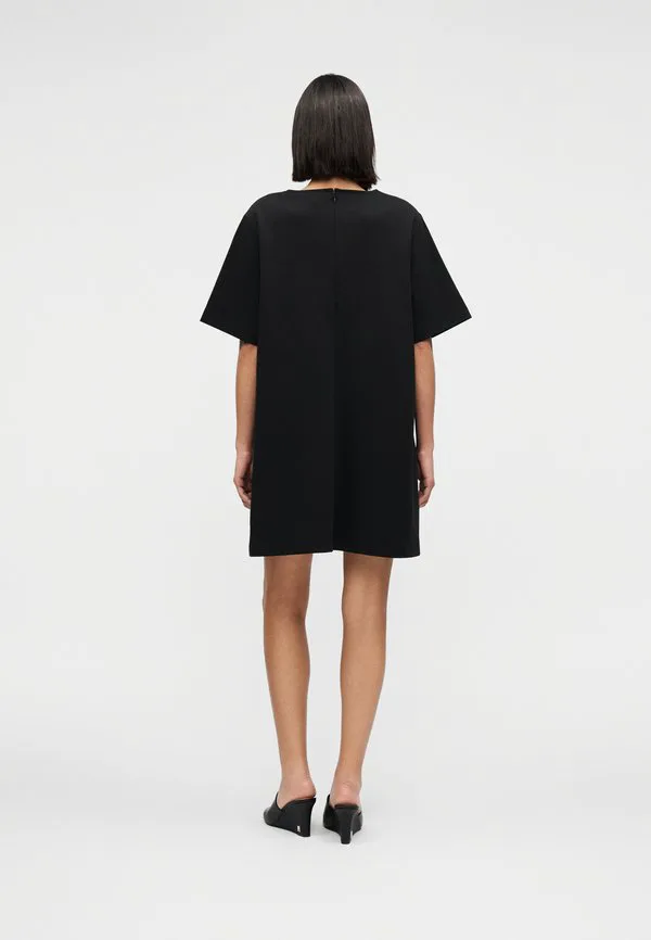 Платье-Футляр с золотистыми пуговицами Tommy Hilfiger, Black — фото 3