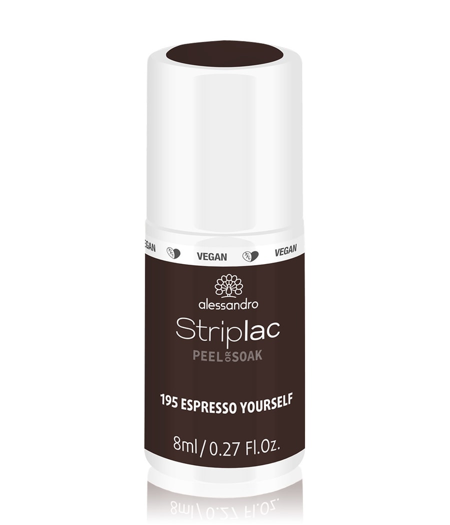 

Лак для ногтей Alessandro Striplac Peel or Soak, Nr. 195 - Espresso Yourself, 8 ml