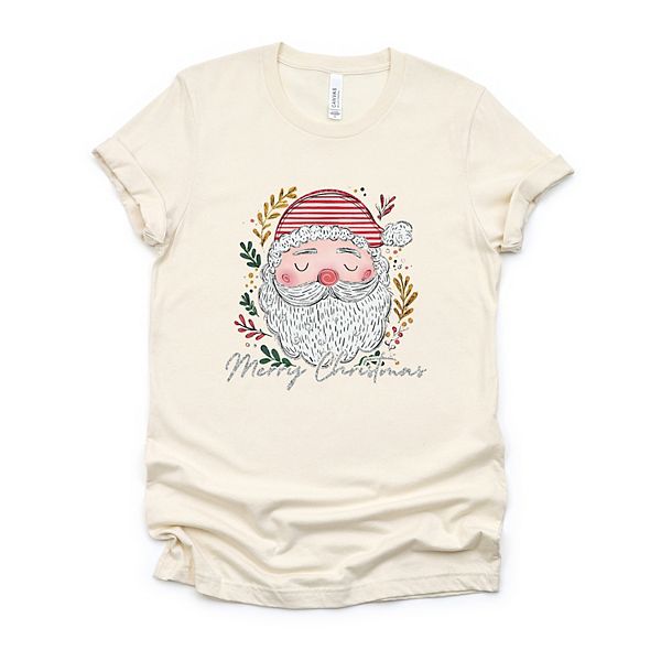 

Футболка с принтом Merry Christmas Santa Stripes Simply Sage Market, Cream, Зеленый, Футболка с принтом Merry Christmas Santa Stripes Simply Sage Market, Cream