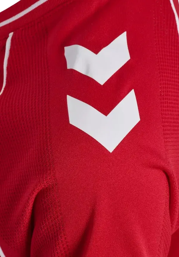 Футболка спортивная Hummel, цвет танго красный — фото 4