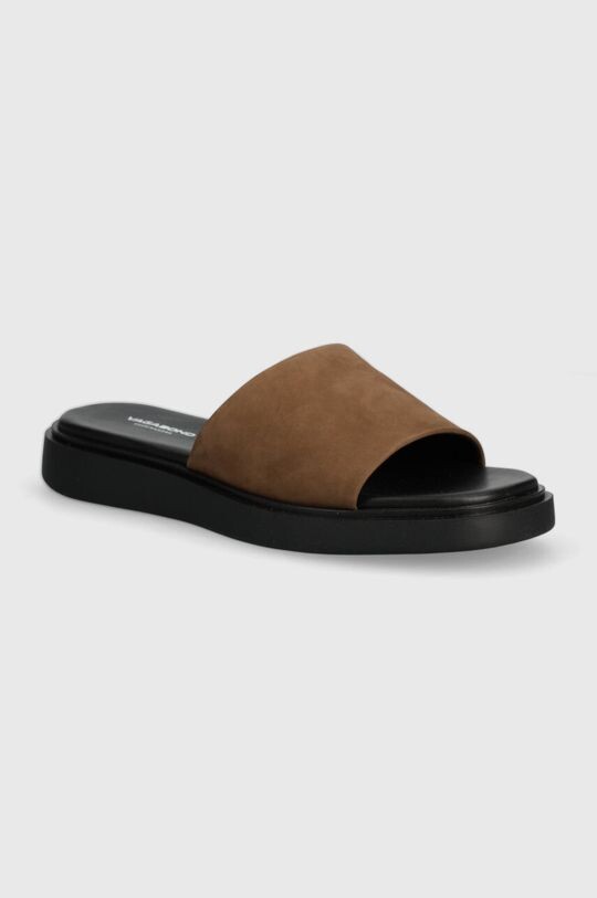

Замшевые шлепанцы Vagabond Shoemakers, коричневый