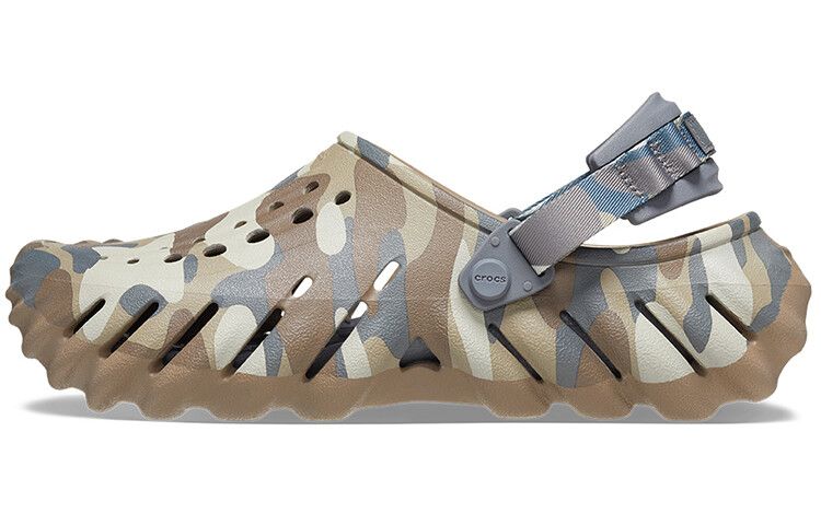 Сабо Crocs Echo Redux Clog Camo Charcoal Green