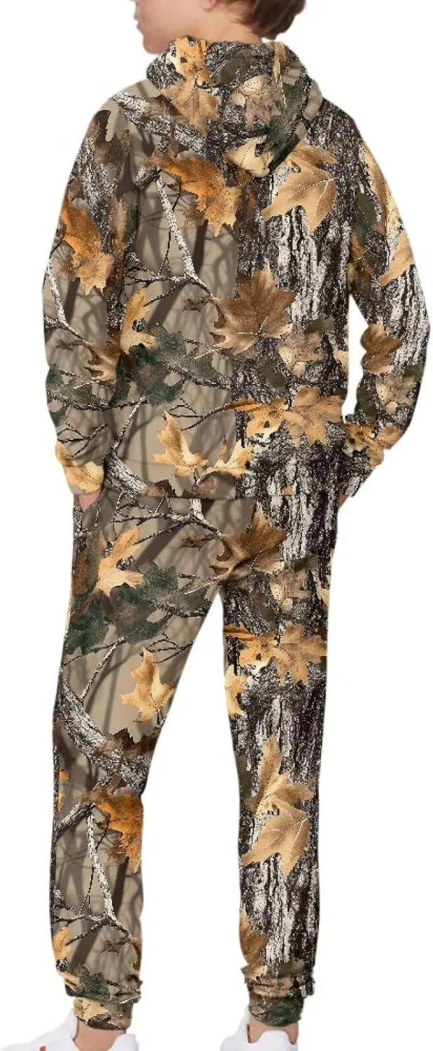 Детский спортивный костюм Xpyiqun, 2 предмета, Camo B — фото 4