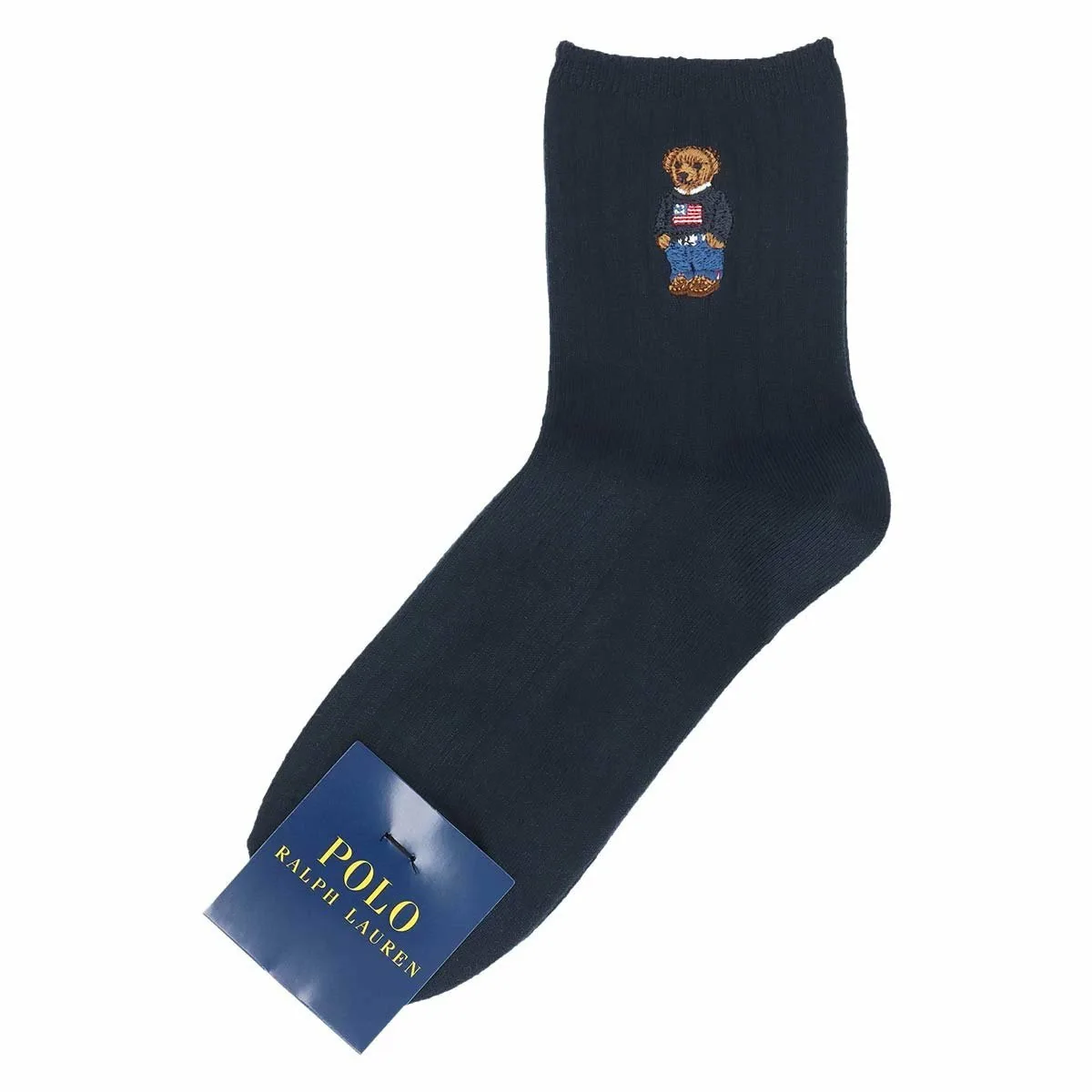 Носки Polo Ralph Lauren Polo Bear Crew из органического хлопка. Polo Ralph Lauren, 68. Navy