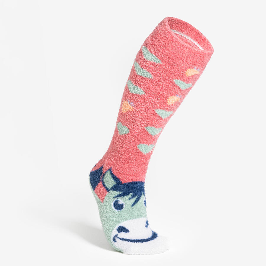 

CAPERLAN Носки для верховой езды Sweet & Warm, размер 32–37, розовые.