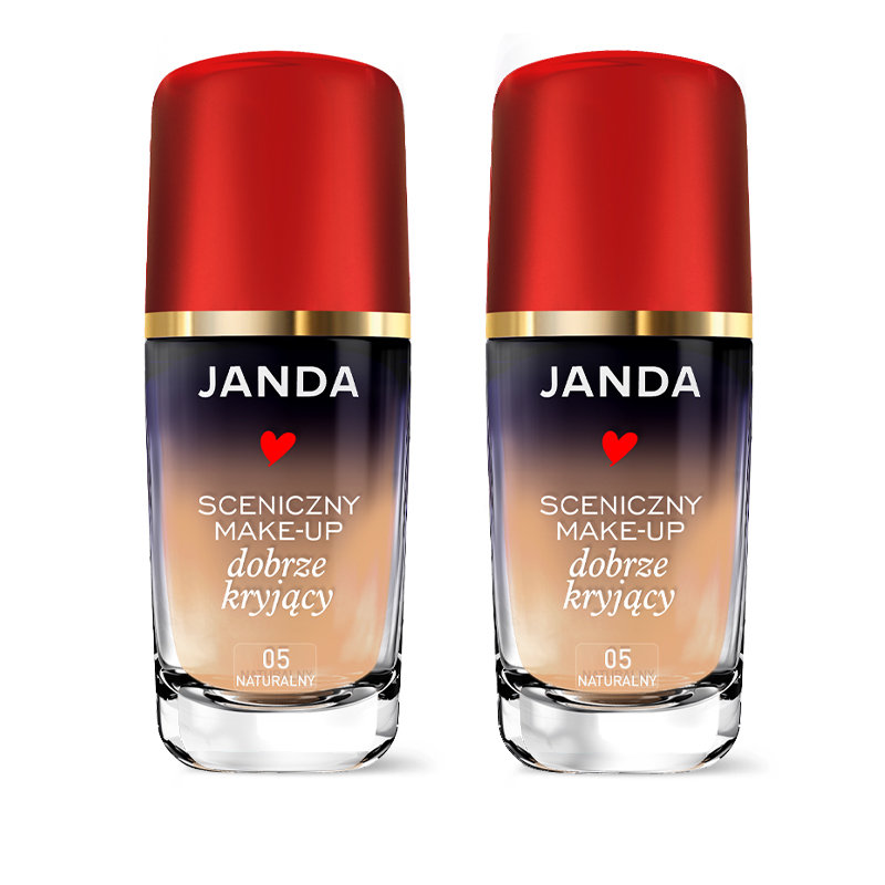 

JANDA, Набор Duopack Make-up сценическое покрытие 05 натуральный, 2 шт.