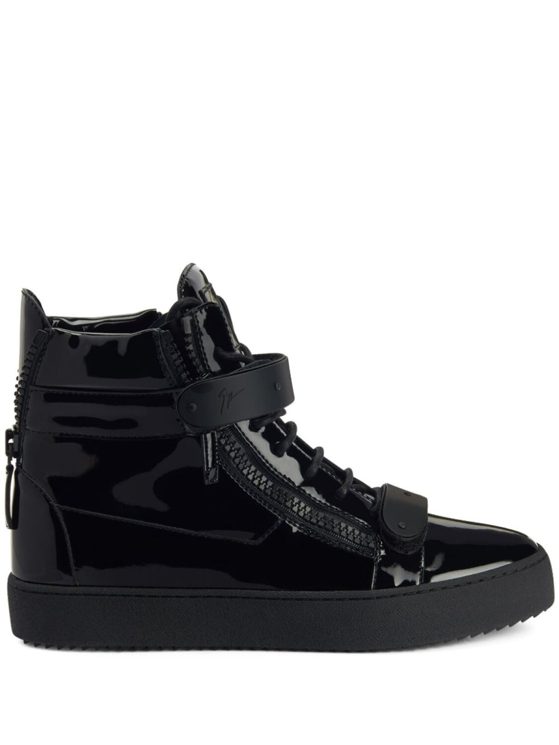 

Giuseppe Zanotti высокие кроссовки Coby, черный