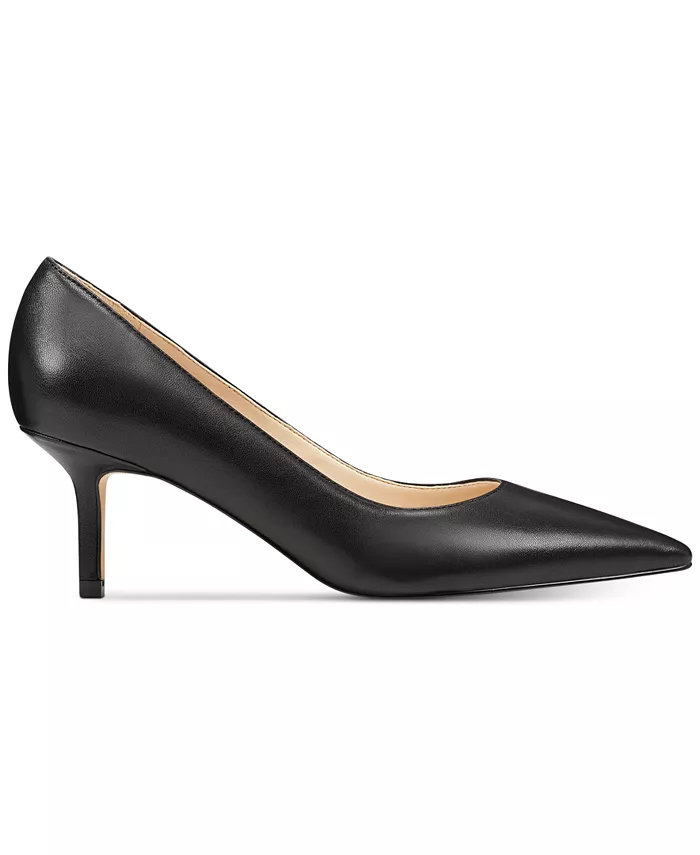 Женские туфли-лодочки Arlene на каблуке-рюмочке с острым носом Nine West, черный — фото 2