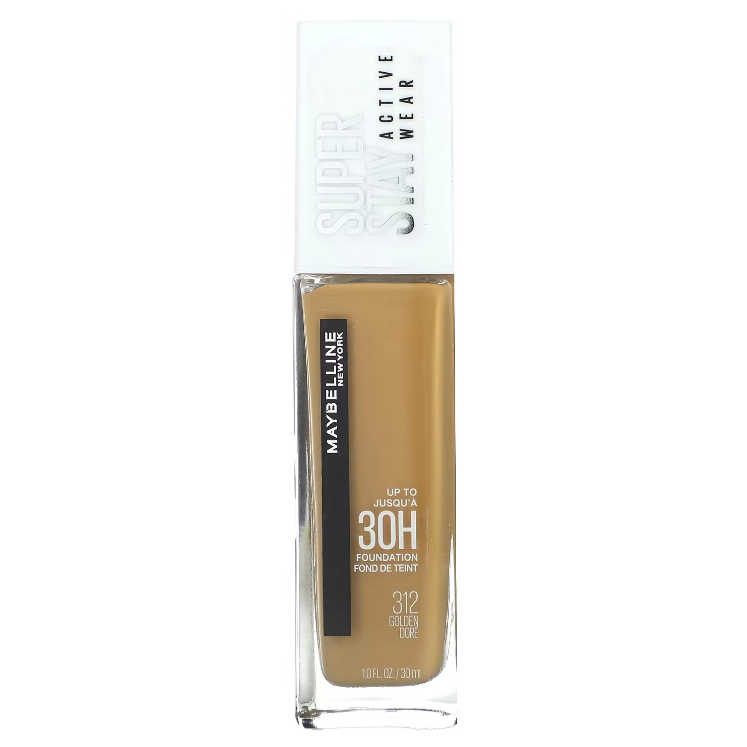 

Тональный крем Super Stay Active Wear Foundation 312 Golden, 1 жидкая унция (30 мл) Maybelline