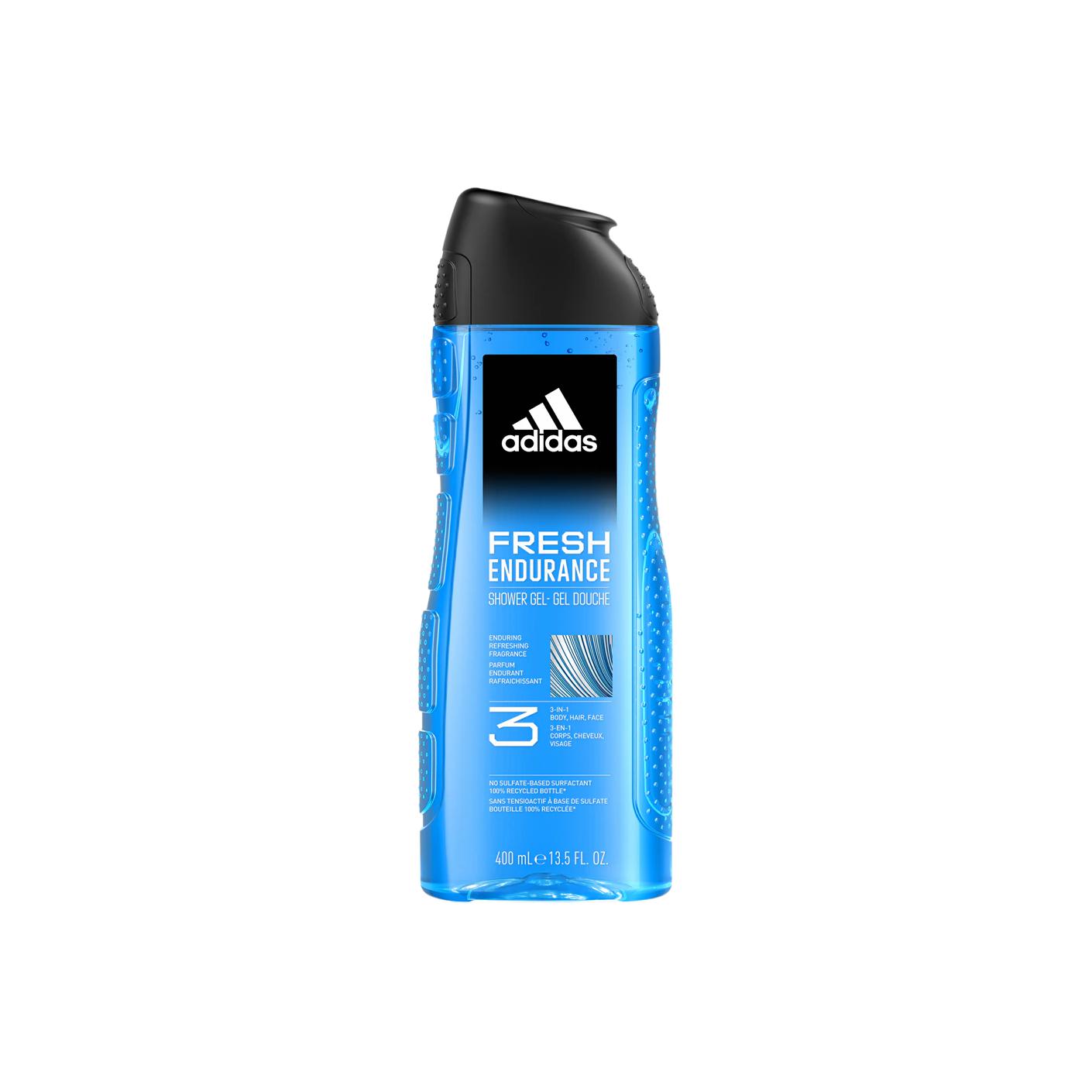 Гель для душа Adidas Fresh Endurance 3 в 1, 400 мл — фото 2
