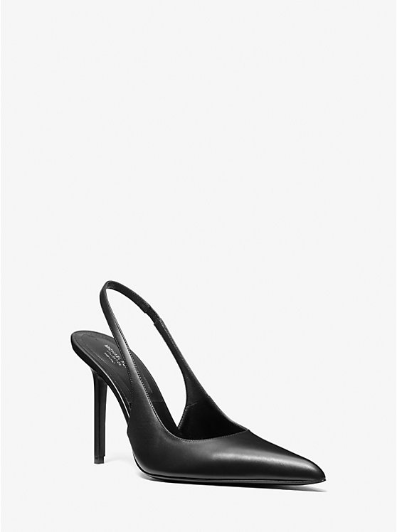 Туфли-Лодочки из кожи Reece Michael Kors, черный