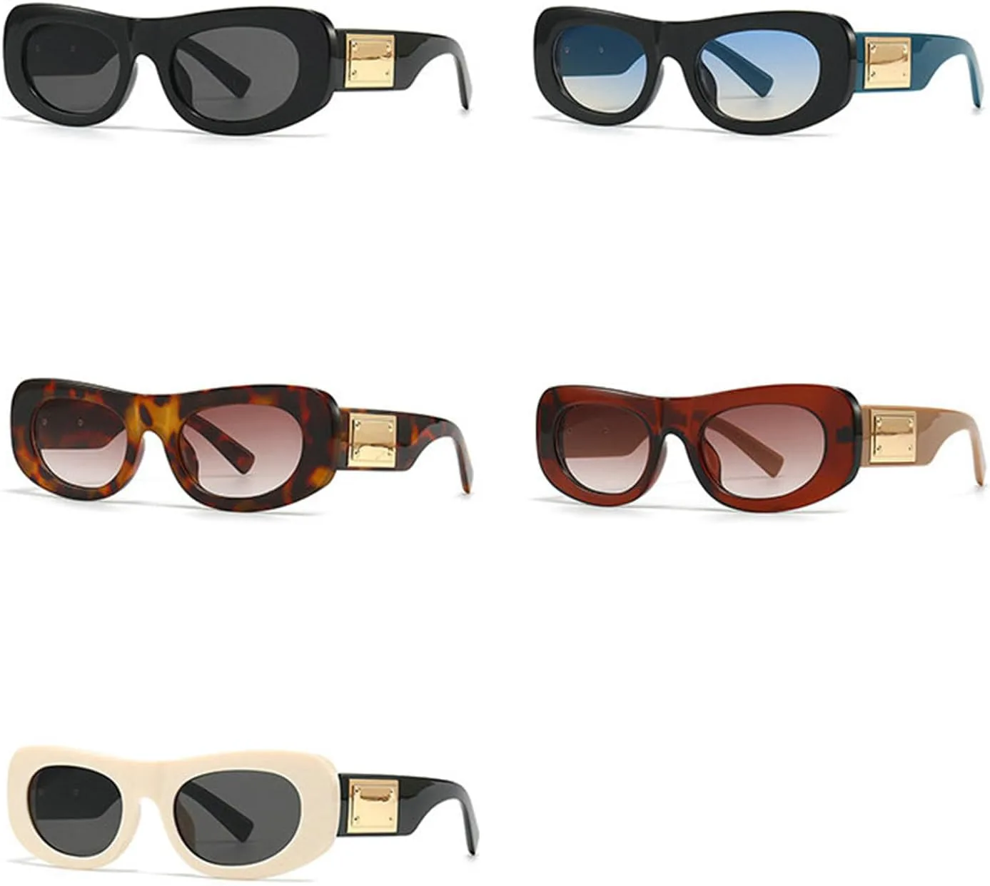 

Солнцезащитные очки Willochra Fashion с крупной оправой овальной формы для женщин и мужчин, в стиле ретро, ​​уникальные, модные, градиентные, в стиле «пилот», C5