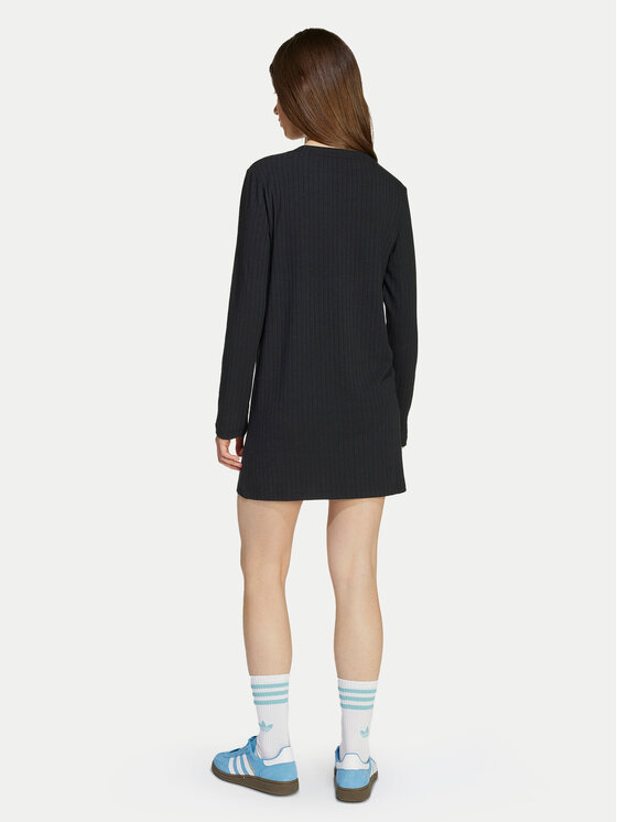 Повседневное платье slim fit JX2849 Adidas, чёрный — фото 3