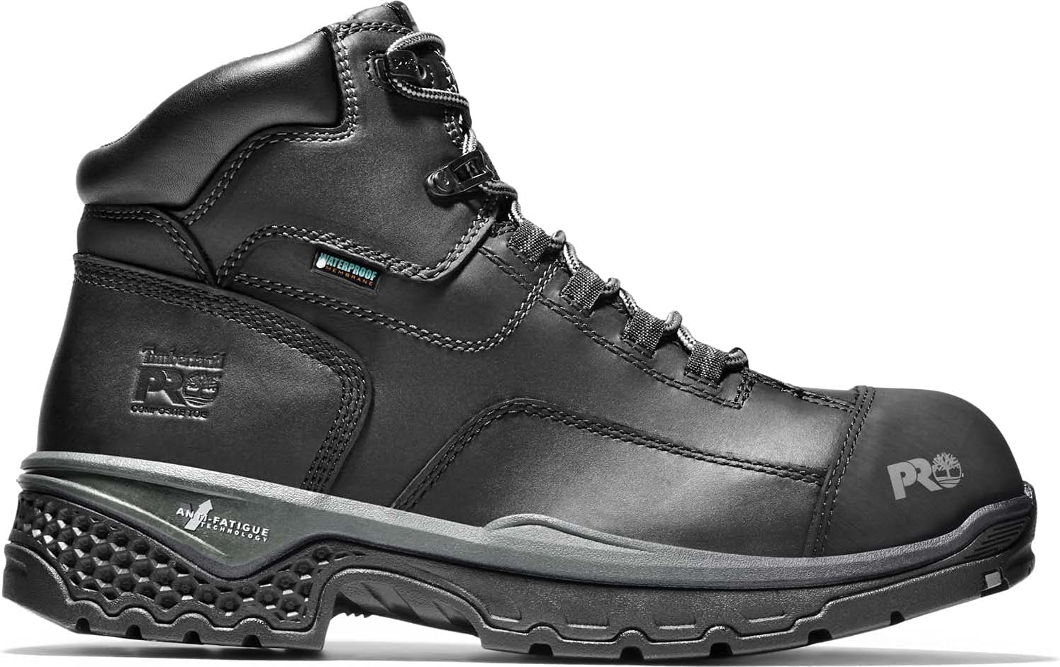

Timberland PRO мужские Bosshog 6 дюймовые рабочие ботинки с композитным защитным носком и водонепроницаемостью, Black V1