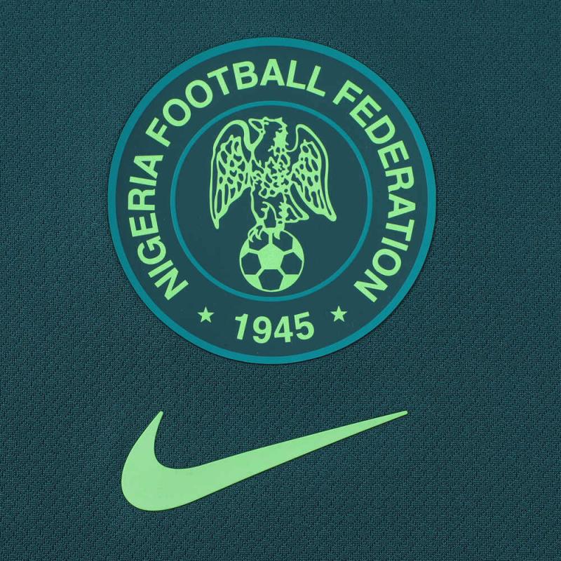 Футболка Nigeria 2025 Stadium Home Women's Team Men's Dri FIT реплика Nike, темно-зеленый — фото 4