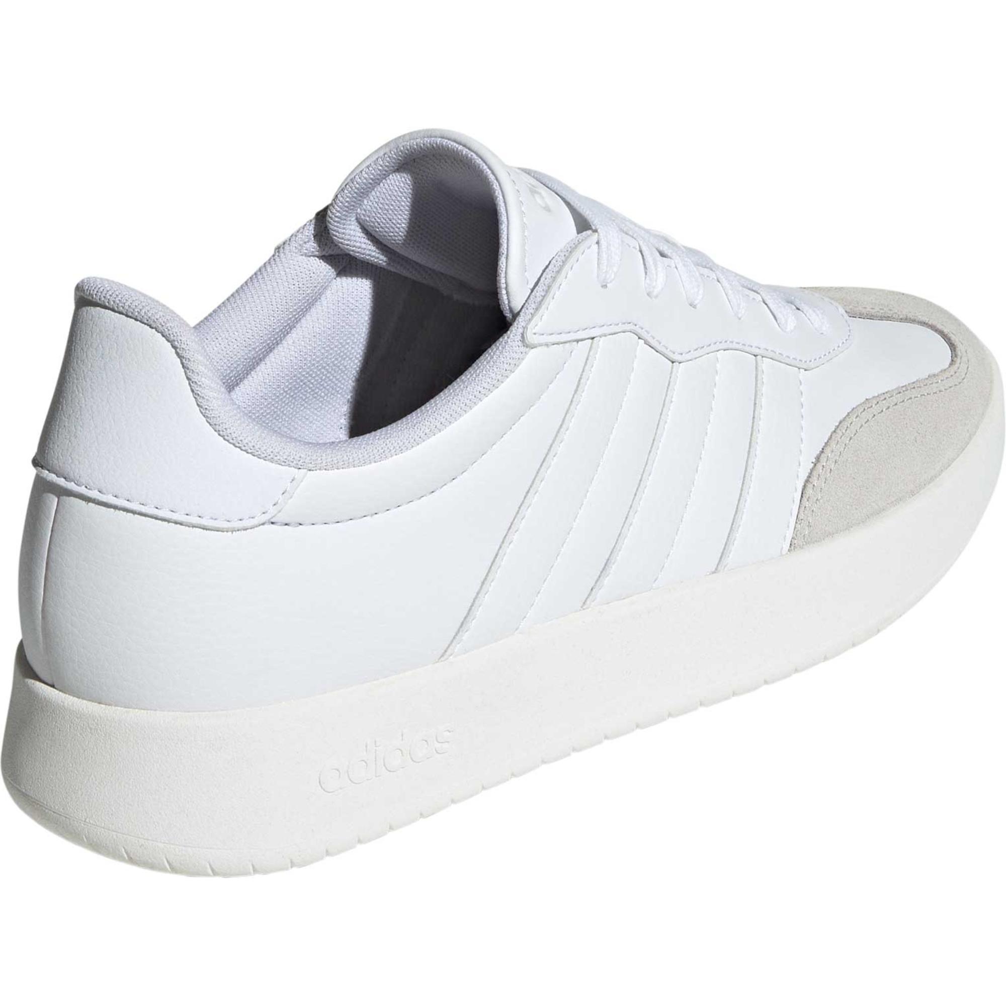 Мужские повседневные туфли Barreda Adidas, White/White/Grey — фото 4