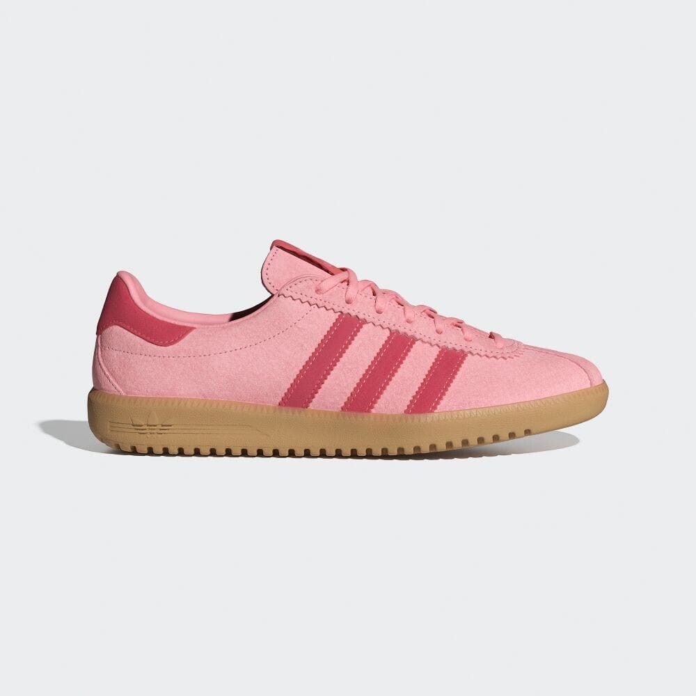 

Кроссовки Adidas Bermuda, цвет Semi Pink Spark/Pre-Loved Scarlet/Gum