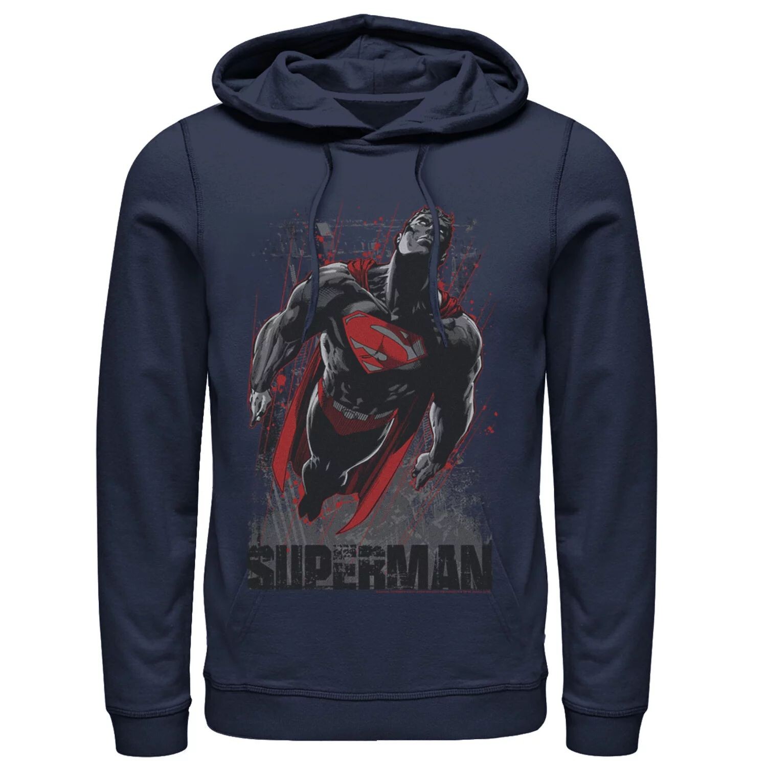 

Мужская толстовка с капюшоном Superman Guardian Of Earth DC Comics, синий