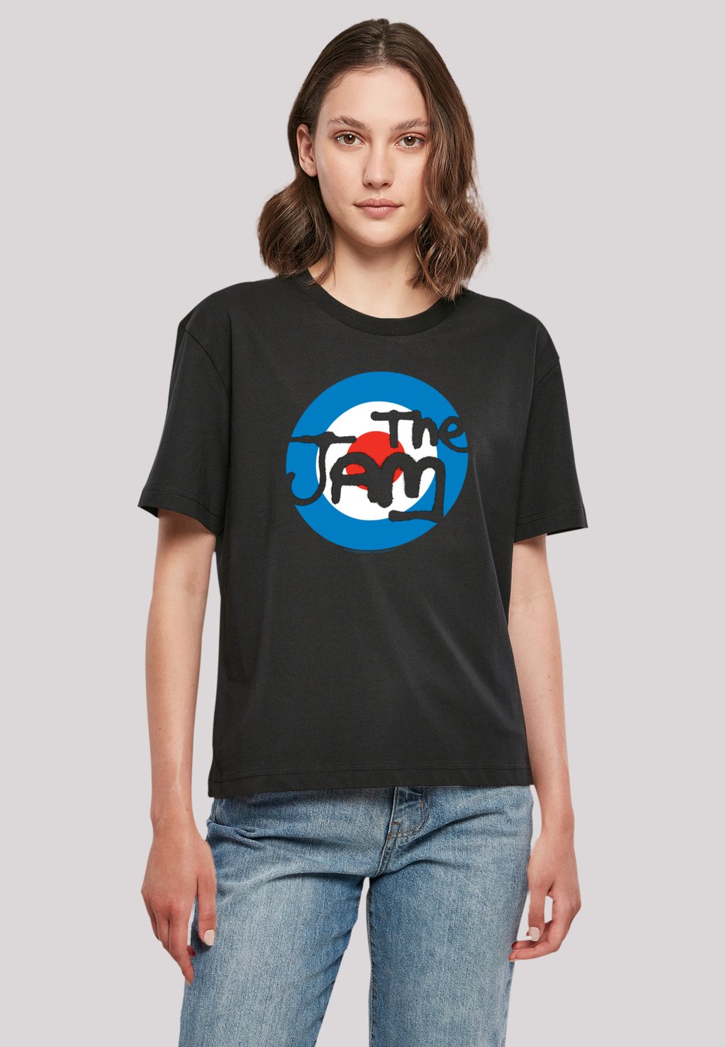 

Футболка с принтом THE JAM BAND CLASSIC LOGO F4NT4STIC, черный