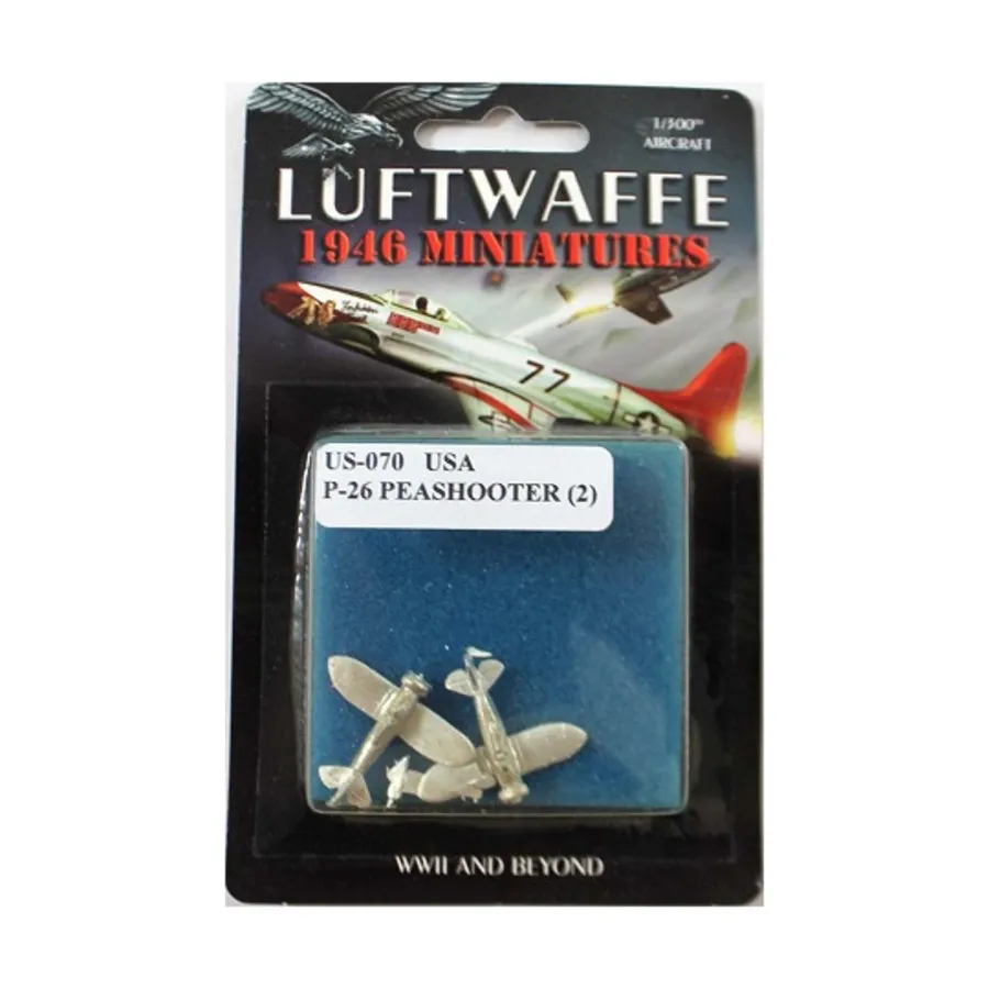 

Боинг P-26 Пишутер, Luftwaffe 1946 Miniatures - United States (1:300)