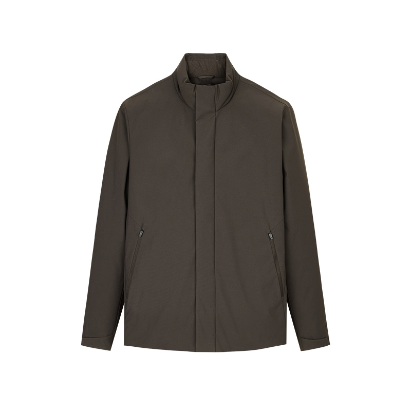 

Пуховик мужской мандариново-коричневый CHAOJIANTA, коричный коричневый