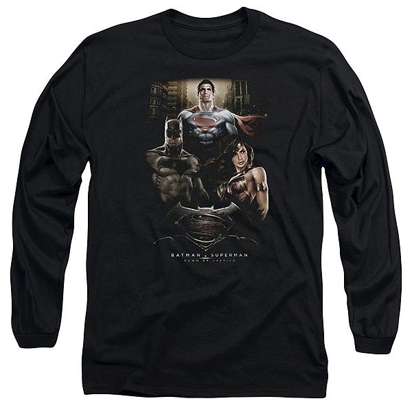 

Футболка с длинным рукавом Batman v Superman The Three Licensed Character