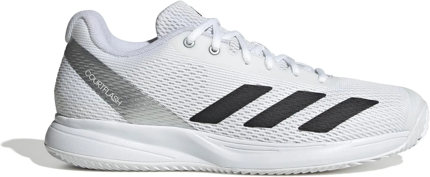 Мужские теннисные кроссовки Courtflash Speed 2 adidas, белый — фото 2