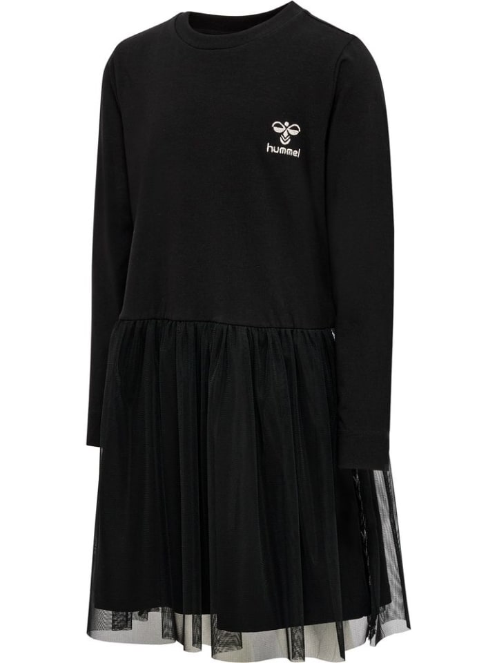 

Hummel Детское длинное платье "Hmlcole Dress L/S" черного цвета