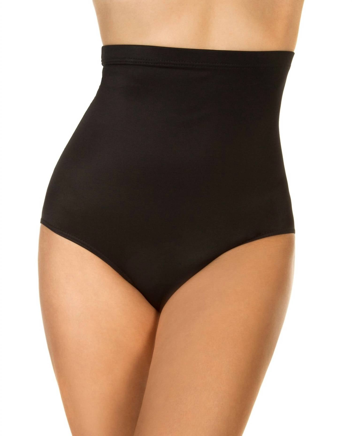 

Super High Waist Brief Bottom In Black Miraclesuit