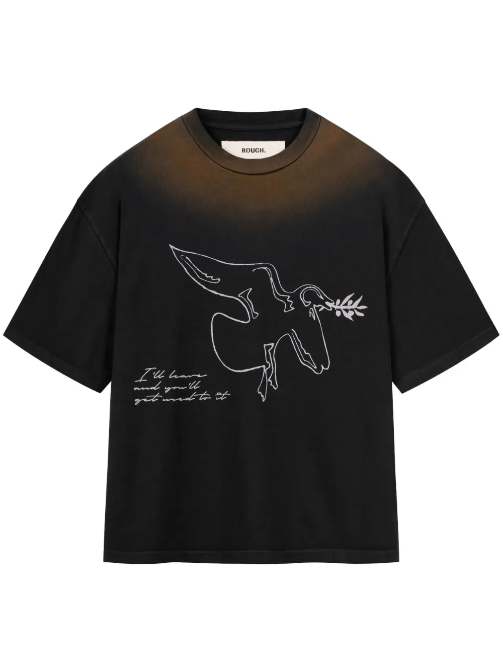 

Футболка Rusty Bird ROUGH., черный