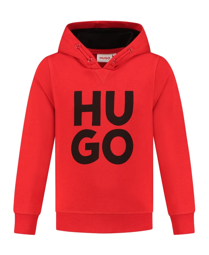 

Толстовка с логотипом Hugo Boss, красный