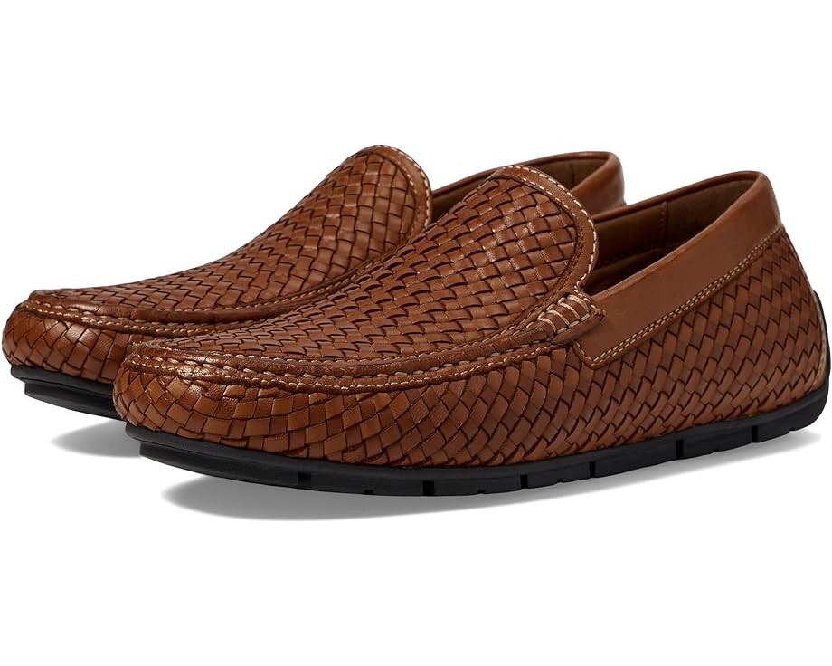 

Лоферы Johnston & Murphy Collection Baldwin Woven Venetian Driver, цвет Tan