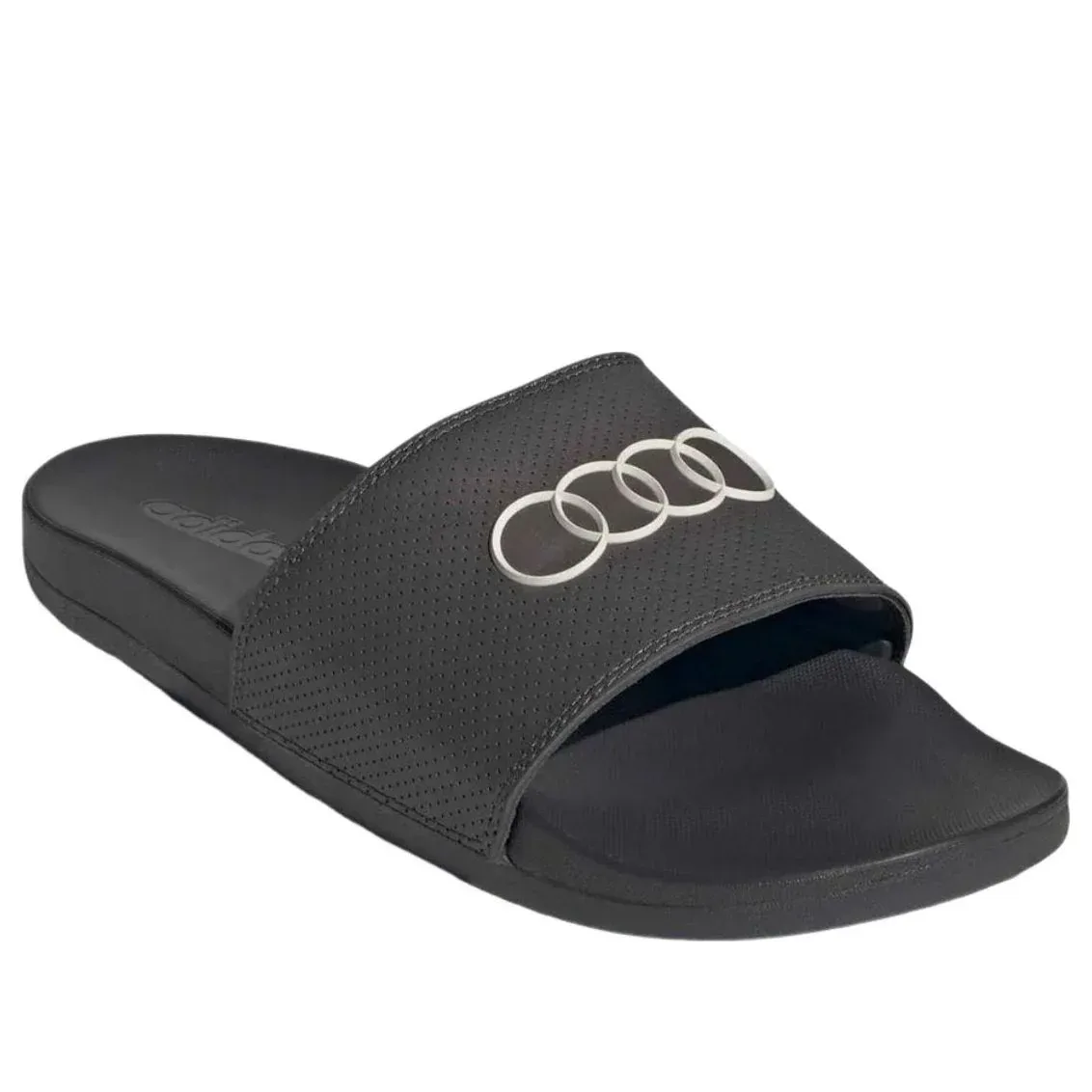 Шлепанцы Adidas Adilette Comfort Slides 'Audi Formula One', черный — фото 3