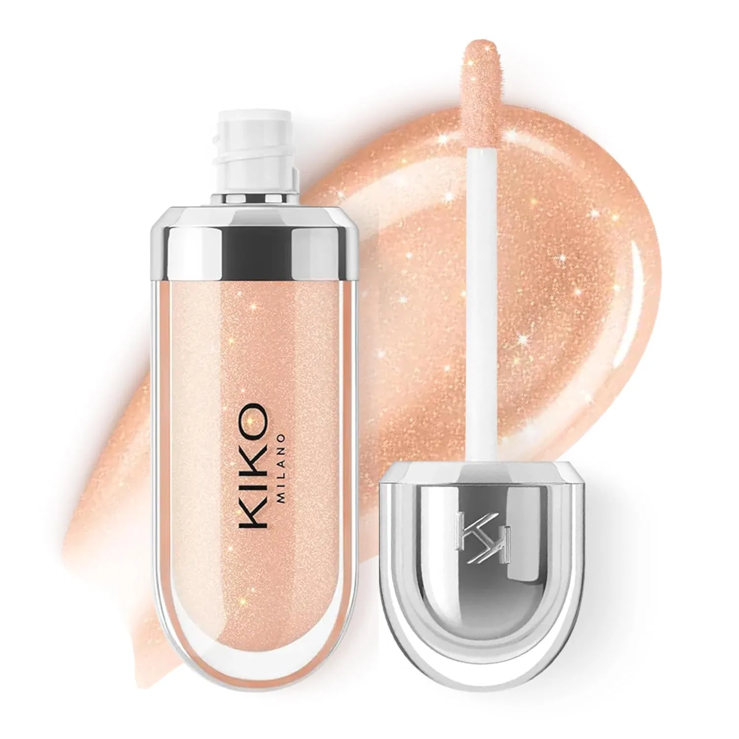 Питательный блеск для губ KIKO Milano 3D Hydra Lipgloss Kiko Milano, 02 Natural Beige