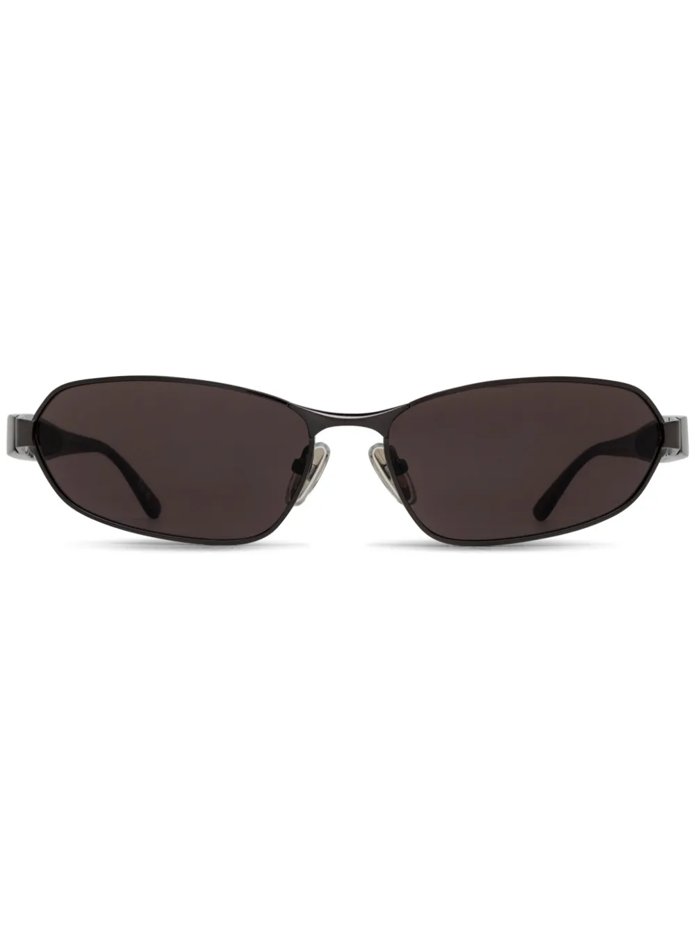 

Солнцезащитные очки в прямоугольной оправе Balenciaga Eyewear, серый