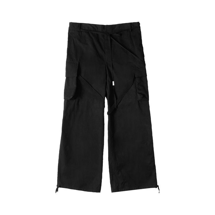 

Брюки Ann Demeulemeester Iben Cargo Pants 'Black', черный