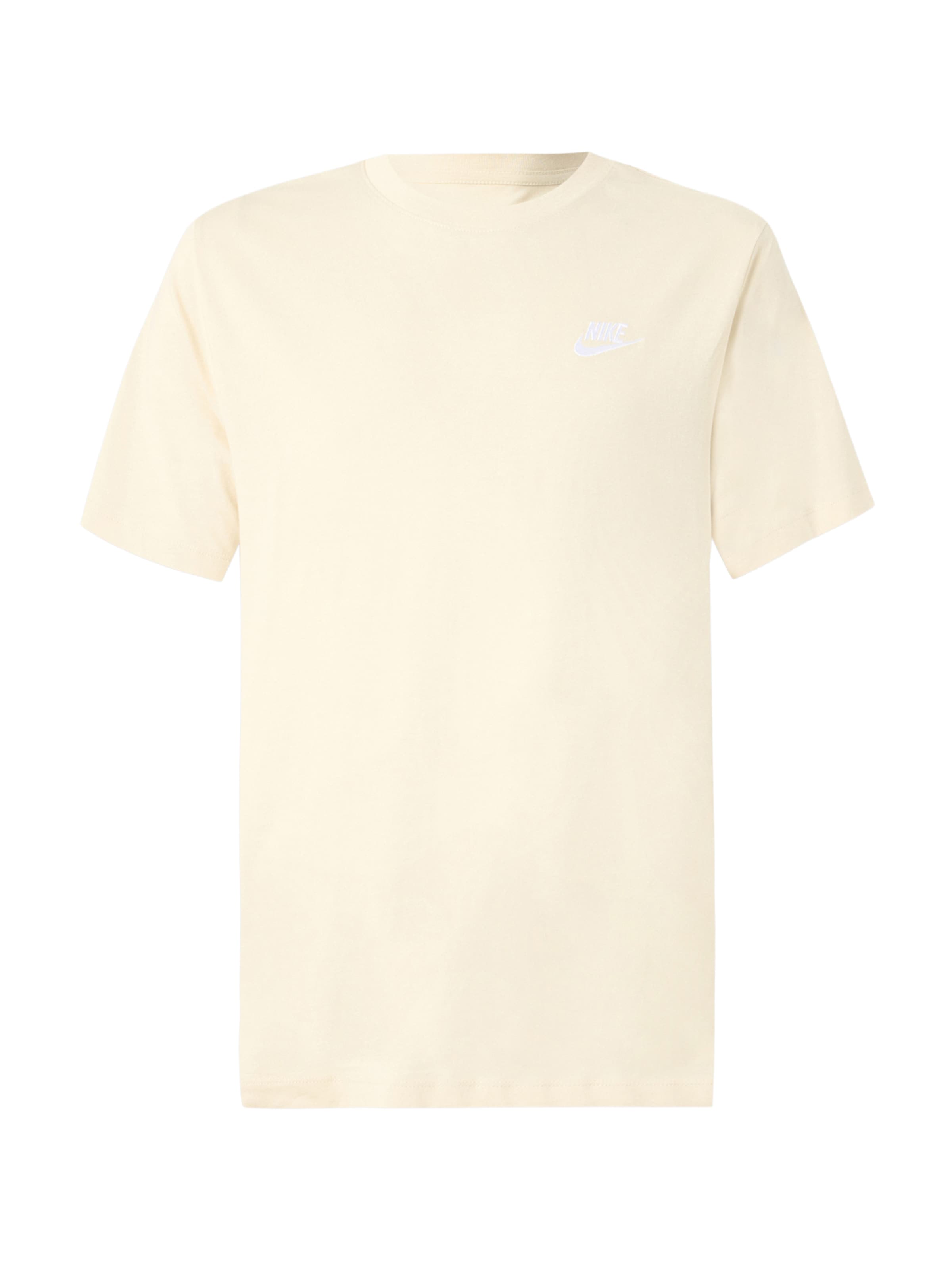 

Nike Sportswear Футболка 'CLUB' Regular fit в цвете Ivory