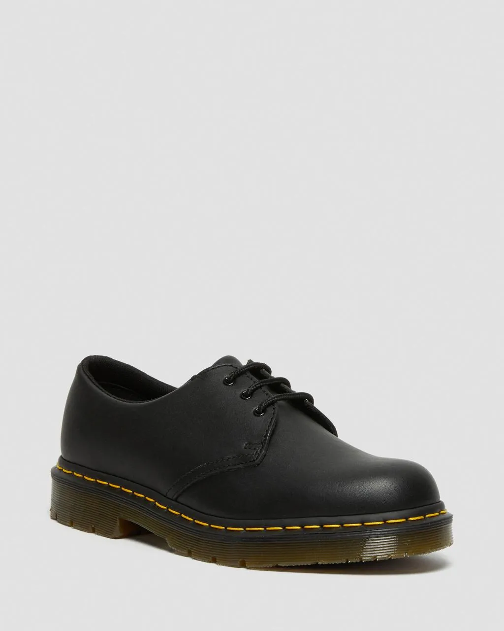 

Dr. Martens 1461 Нескользящие кожаные оксфорды, цвет Black — Industrial Full Grain