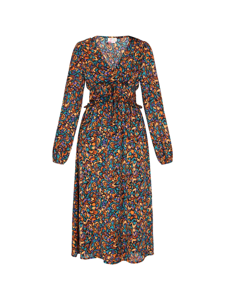 

IZIA Женское платье зеленого многоцветного цвета