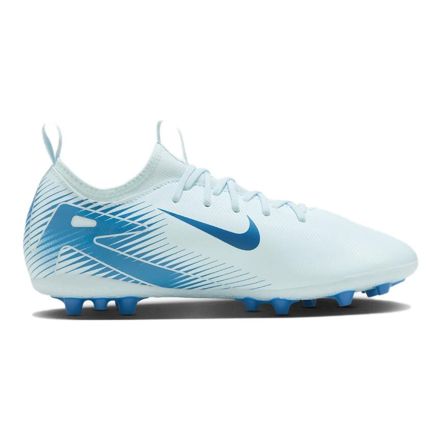 Футбольные бутсы Assassin Series Kids Kids Low-top белые/синие Nike, белый/синий — фото 2