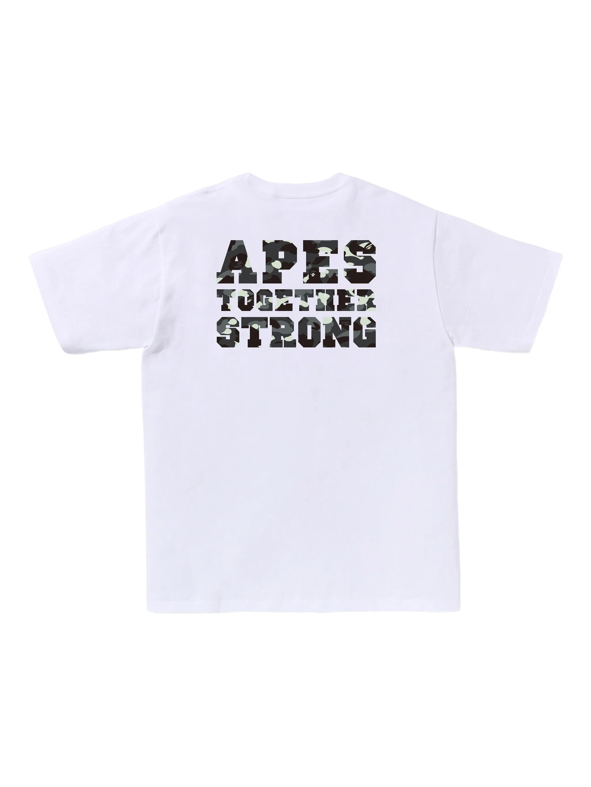 Футболка Apes Together Strong A Bathing Ape, белый — фото 2