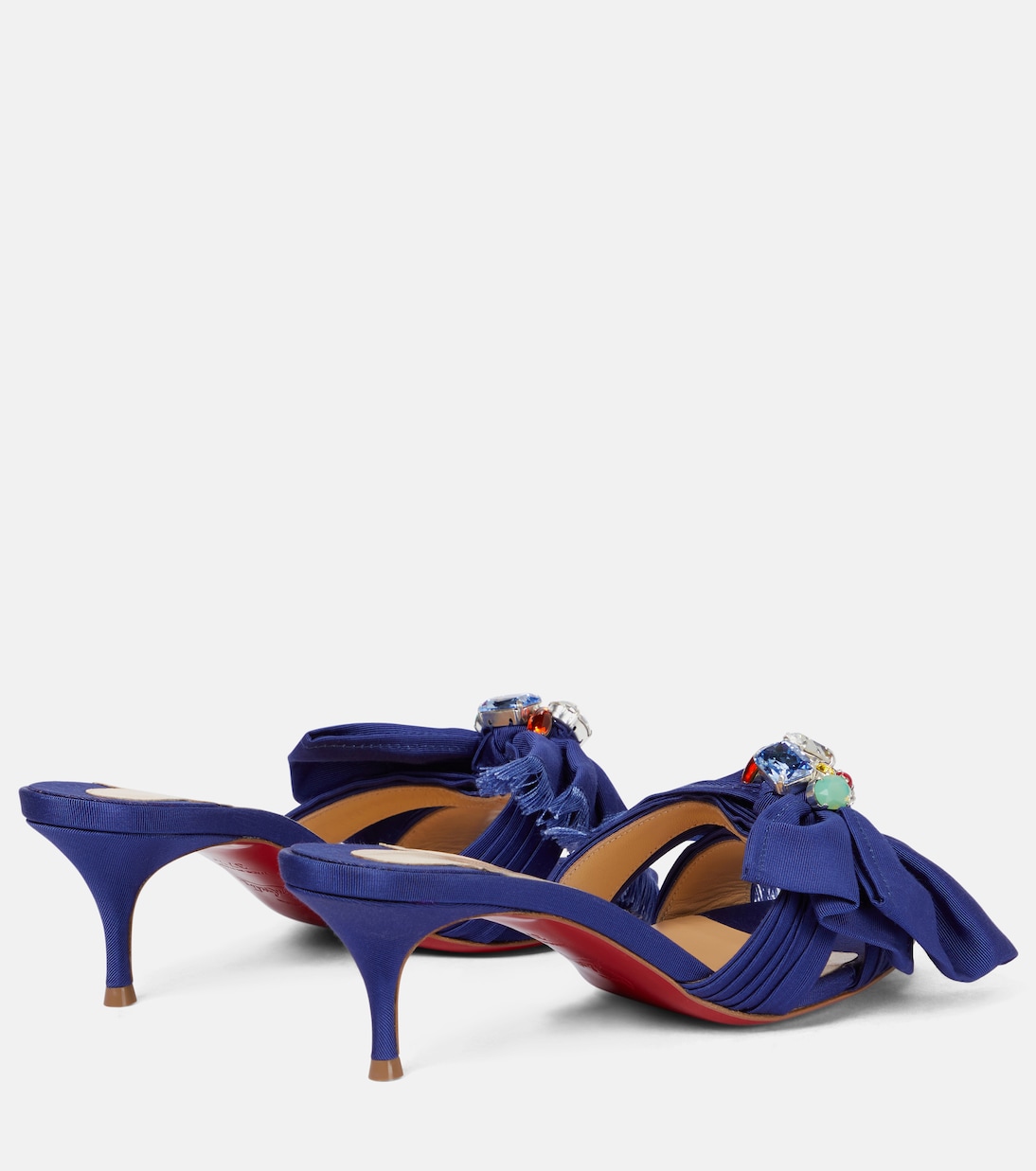 Сандалии Marie Anne 55 с декором Christian Louboutin, Navy/ Multi — фото 3