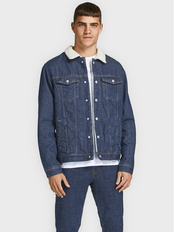 

Джинсовая куртка стандартного кроя Jack&Jones, синий