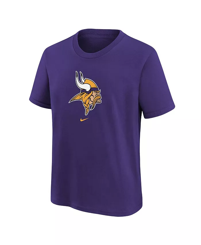 Футболка Big Boys Purple с логотипом Minnesota Vikings Nike — фото 3