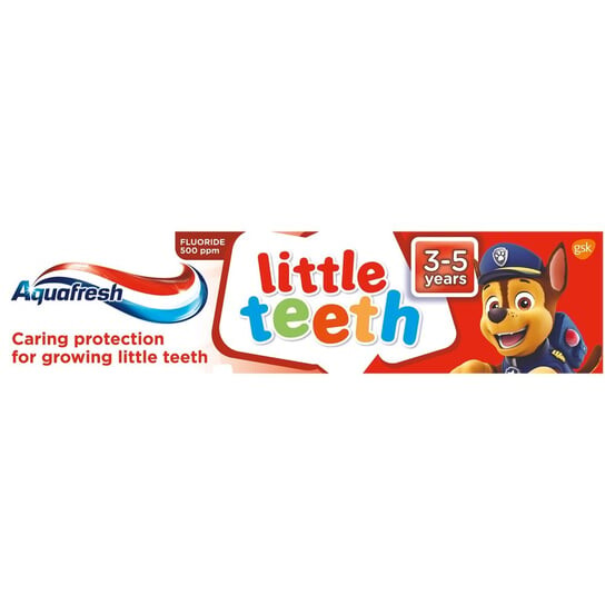 

Зубная паста Aquafresh, Little Teeth Щенячий патруль 50мл, GSK