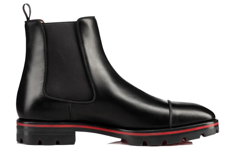 Ботинки челси мужские CL LUBOTING короткие до середины икры Christian Louboutin, Original Shoe Box Included — фото 4