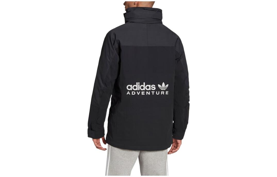 Куртка adidas originals Logo H13577, черный — фото 4