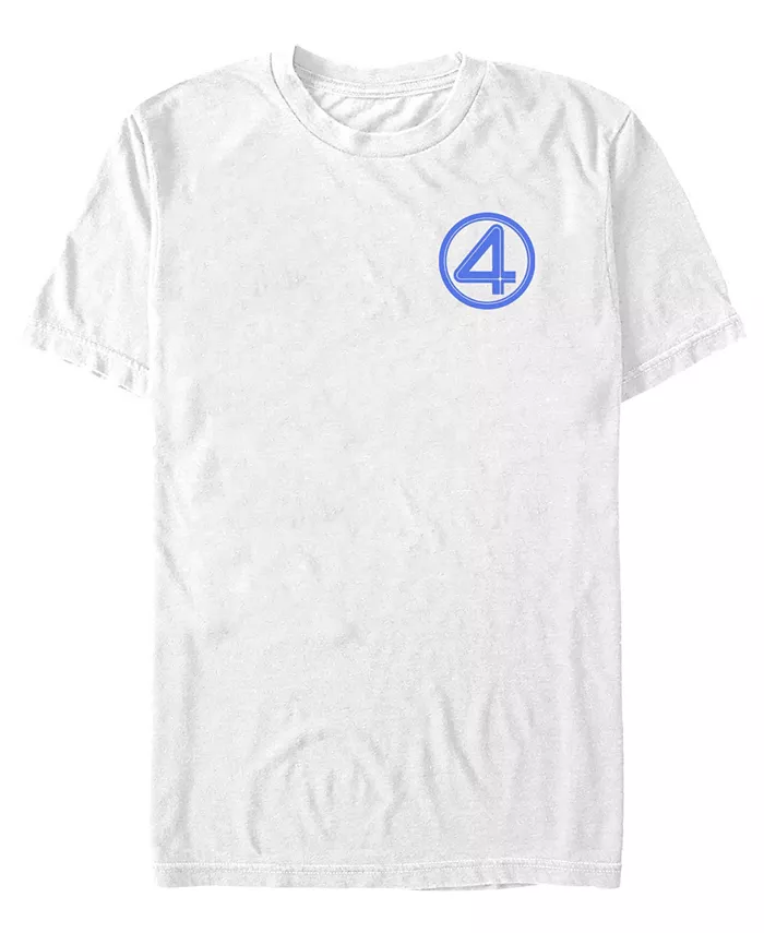 

Мужская футболка Fantastic 4 First Steps с длинным рукавом Fifth Sun, белый