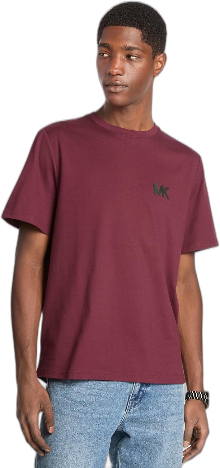 

Мужская футболка Michael Kors Mk с аппликацией, Oxblood